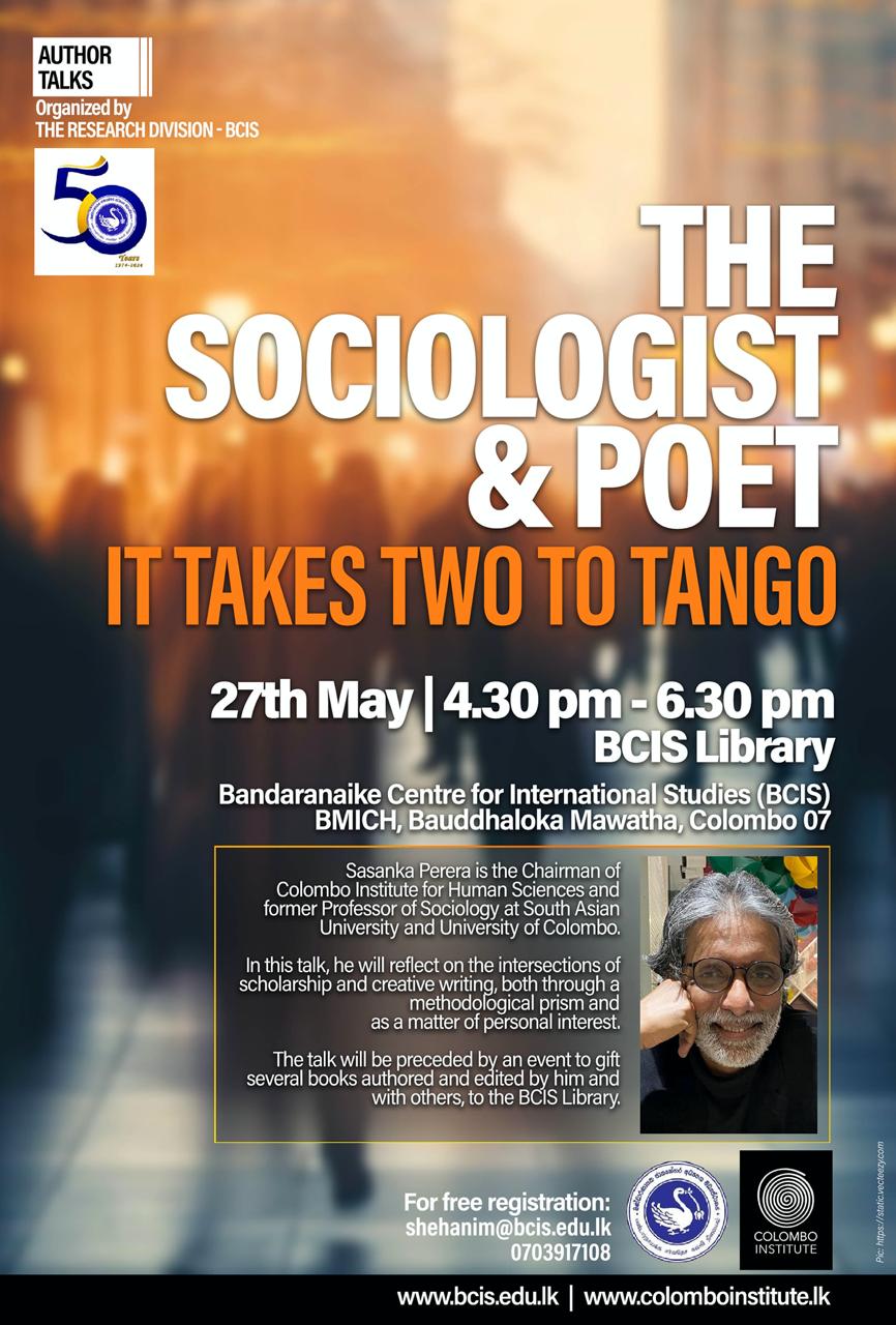 The Sociologist Poet It Takes Two To Tango BCIS The Sociologist Poet It Takes Two To Tango BCIS
